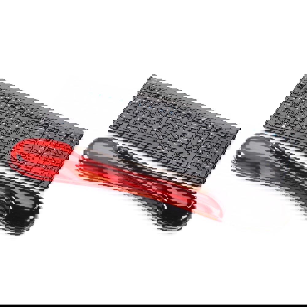 WRISTREST;KYBRD;GEL;RD/BK